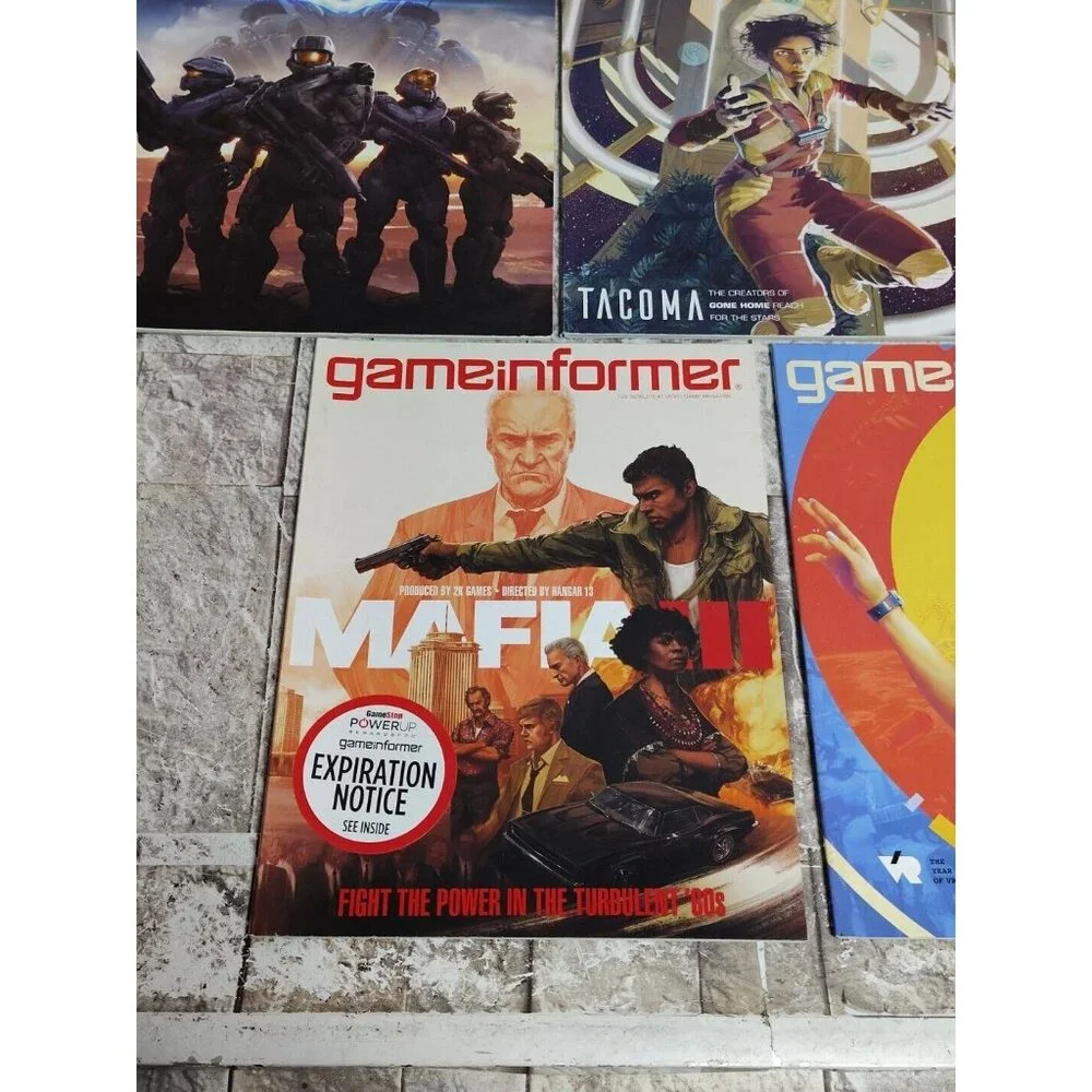 Lot Of 5 Game Informer Magazine Issues 267,268,269,271,273